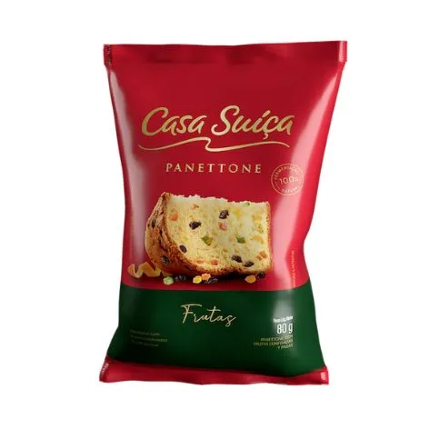 Mini Panettone Frutas 80g
