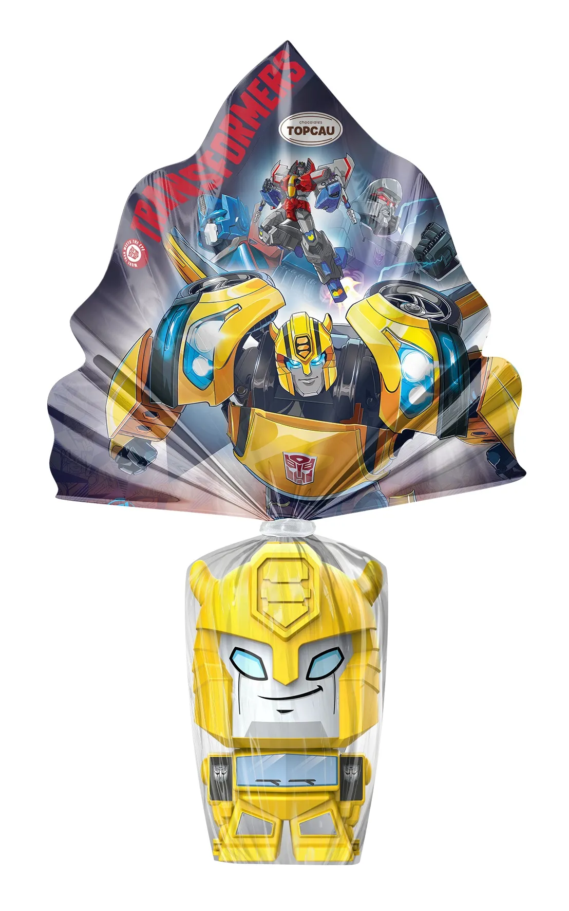 Ovo de Páscoa ao Leite Transformers 90g