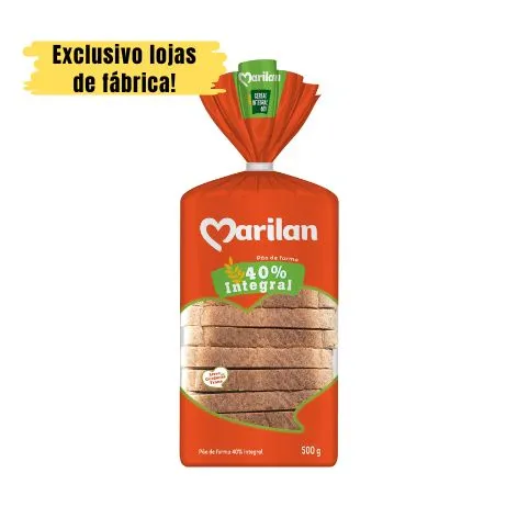 Pão Marilan Forma 40% Integral 500g