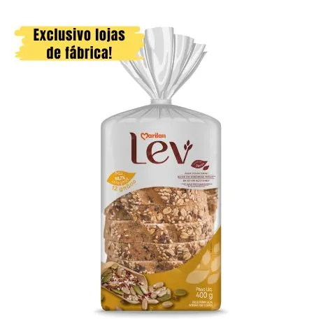 Pão Lev Forma 12 Grãos 400g