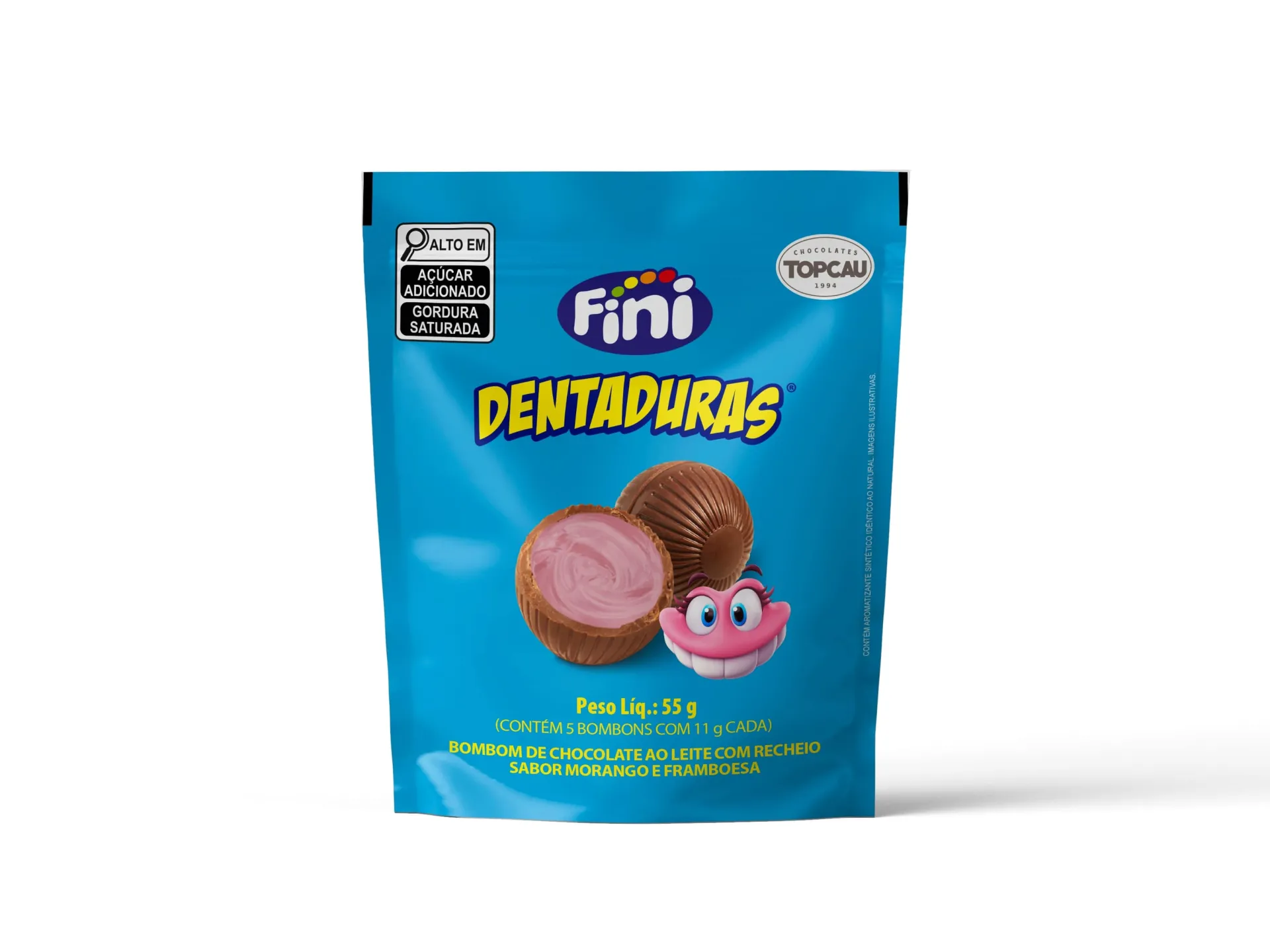 Bombom TopCau Dentaduras 55g
