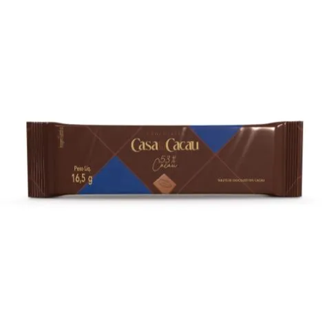 Tablete Chocolate 53% Cacau 16,5g