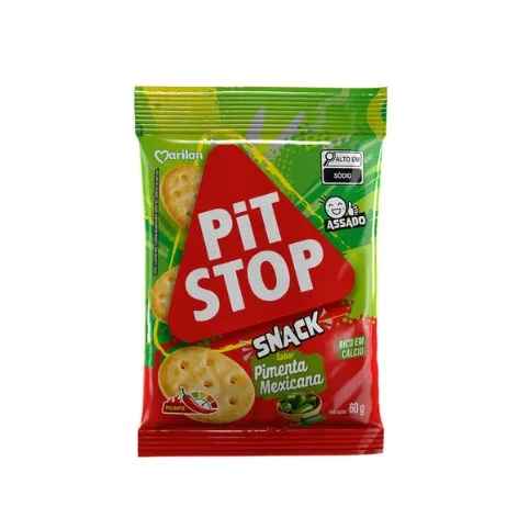 Pit Stop Snack Pimenta Mexicana 60g 