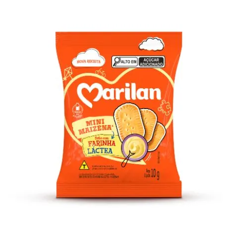 Mini Maizena Farinha Láctea 10g